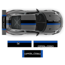 Stripes Over The Top, Carrera / Cayman / Boxster black