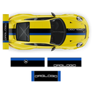 Stripes Over The Top, Carrera / Cayman / Boxster black