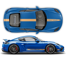 Contoured Racing Decals set in one color, Cayman / Boxster 2005 - 2024