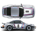 Classic Martini Graphic Set, Carrera 911 (930) 1975 - 1989 Martini Regular