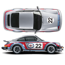 CLASSIC MARTINI Sides GRAPHIC SET for CARRERA 911 (930) 1975 - 1989