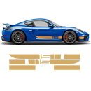 Sport Cup Edition Racing Stripes Set, Cayman / Boxster 2005 - 2020 black