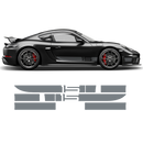 Sport Cup Edition Racing Stripes Set, Cayman / Boxster 2005 - 2020 black