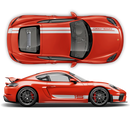 Sport Cup Edition Racing Stripes Set, Cayman / Boxster 2005 - 2020 black