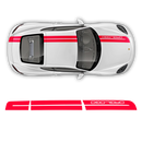Sport Cup Edition Racing Stripes Set, Cayman / Boxster 2005 - 2020 black