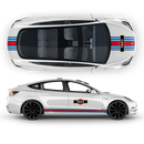 19' Martini Racing stripes, for Tesla Model3