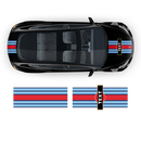 19' Martini Racing stripes, for Tesla Model3