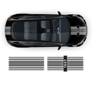 19' Martini Racing stripes, for Tesla Model3