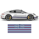 Martini THIN Racing stripes LOGO, Carrera / Cayman / Boxster