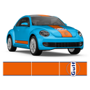 GULF Le Mans Racing Stripes set and logos, VW New Beetle