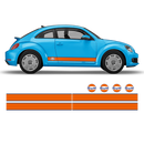 GULF Le Mans Racing Stripes set and logos, VW New Beetle
