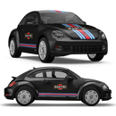 Martini Racing stripes, for VW New Beetle
