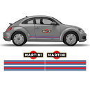 Martini Racing stripes, for VW New Beetle