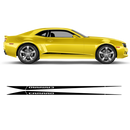 Side Stripes Triangle, Camaro 2010 - 2015 black