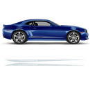 Side Stripes Triangle, Camaro 2010 - 2015 black