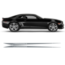 Side Stripes Triangle, Camaro 2010 - 2015 black